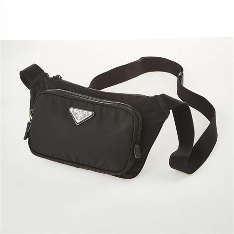 prada black nylon belt bag|conscious Prada nylon bag.